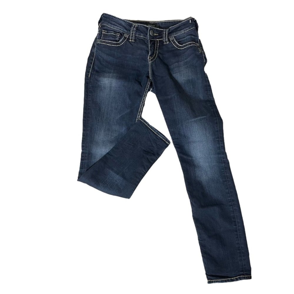 Women's Silver Suki Skinny 26x29